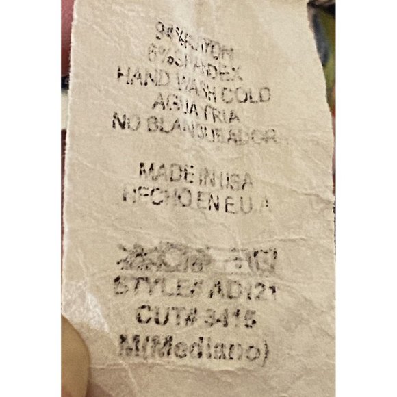 Shift Floral Dress by VOLL w/Cold Shoulder Sleeve Women Size M Rayon Blend - Picture 11 of 11